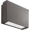 Lithonia Lighting Lithonia Lighting Compact LED Wall Pack, 4000K, 120-277V, 6000 Lumens, Dark Bronze Finish WPX2-LED-40K-MVOLT-DDBXD-M2 - alternate 1